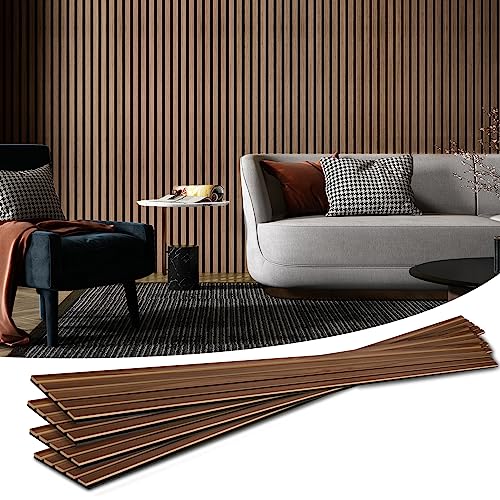 Faux Wood Slats for Walls