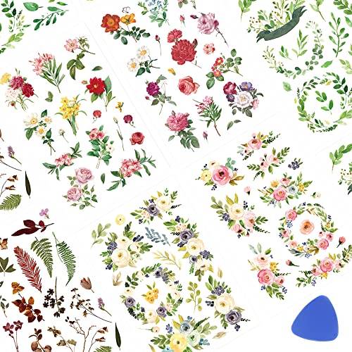 Floral Transfers for Wood