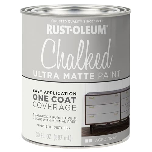 Grey Chalk Paint for Wood