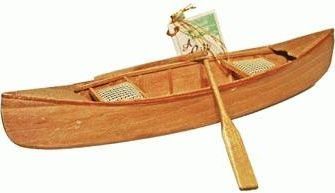 Handmade Wooden Canoes for Sale