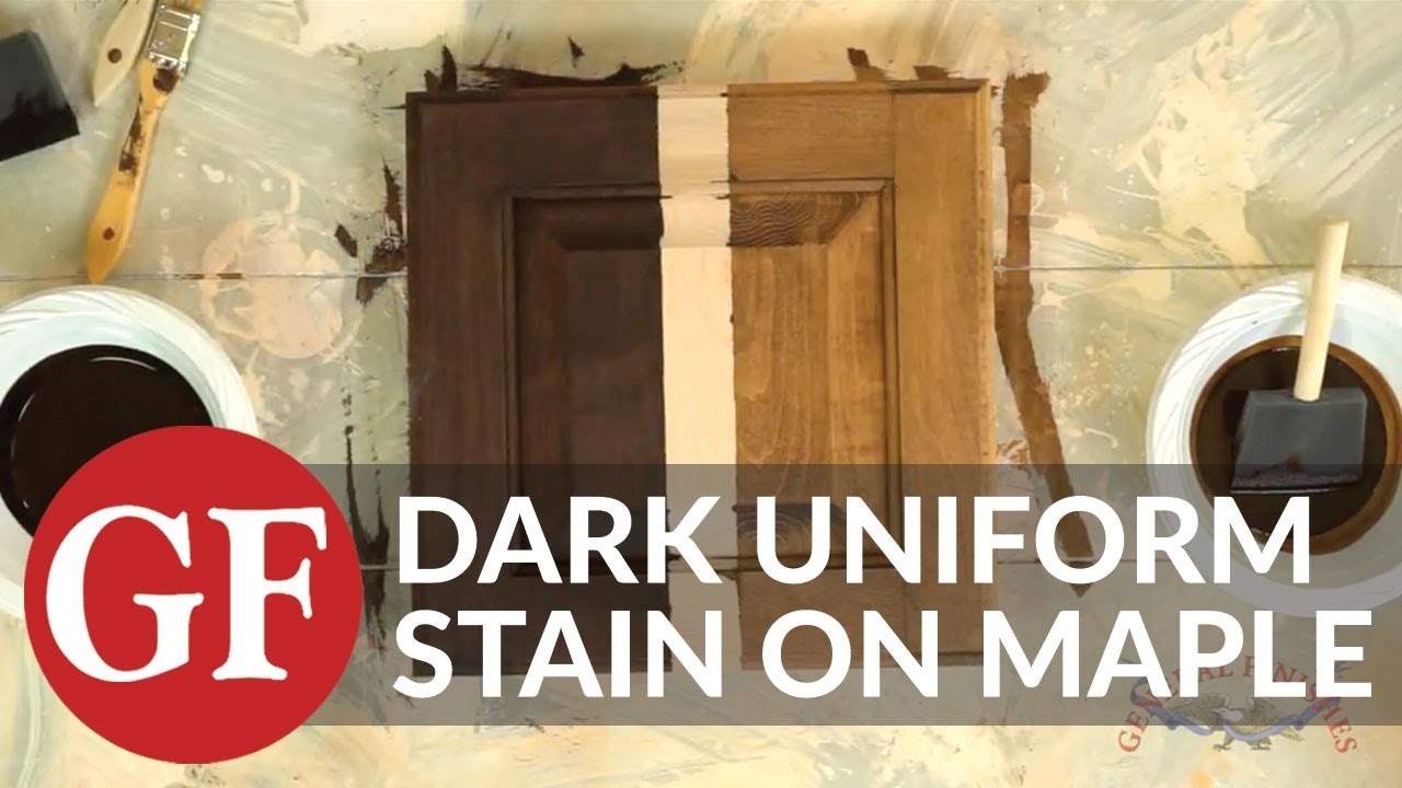 Can Maple Wood Be Stained Dark