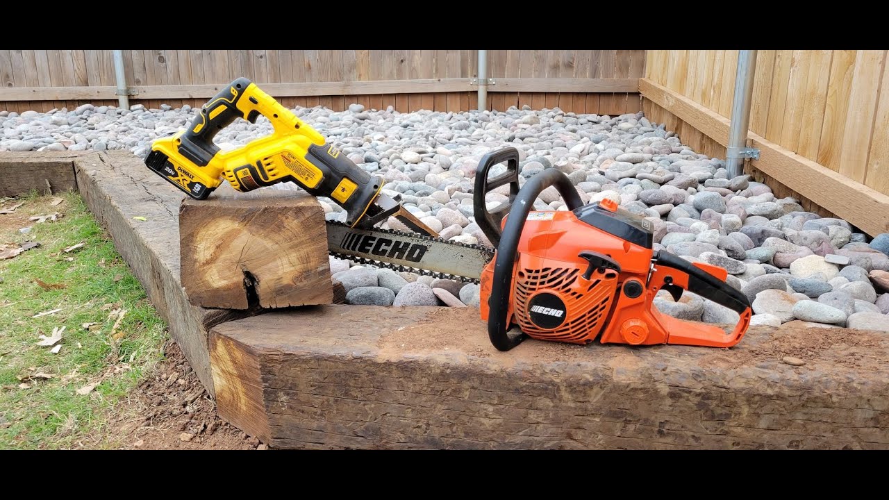 Can You Cut a Railroad Tie With a Chainsaw