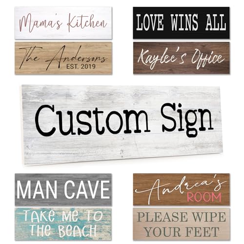 Cheap Custom Wood Signs