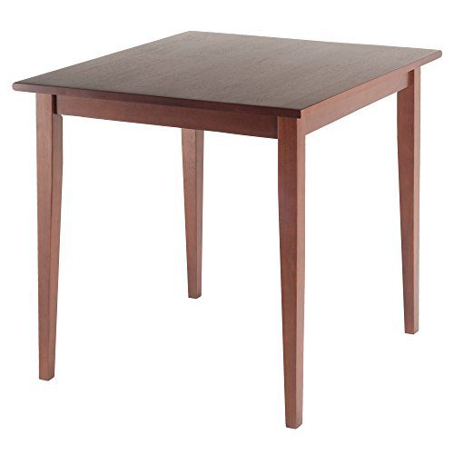 Context Dark Brown Wooden Top Dining Table