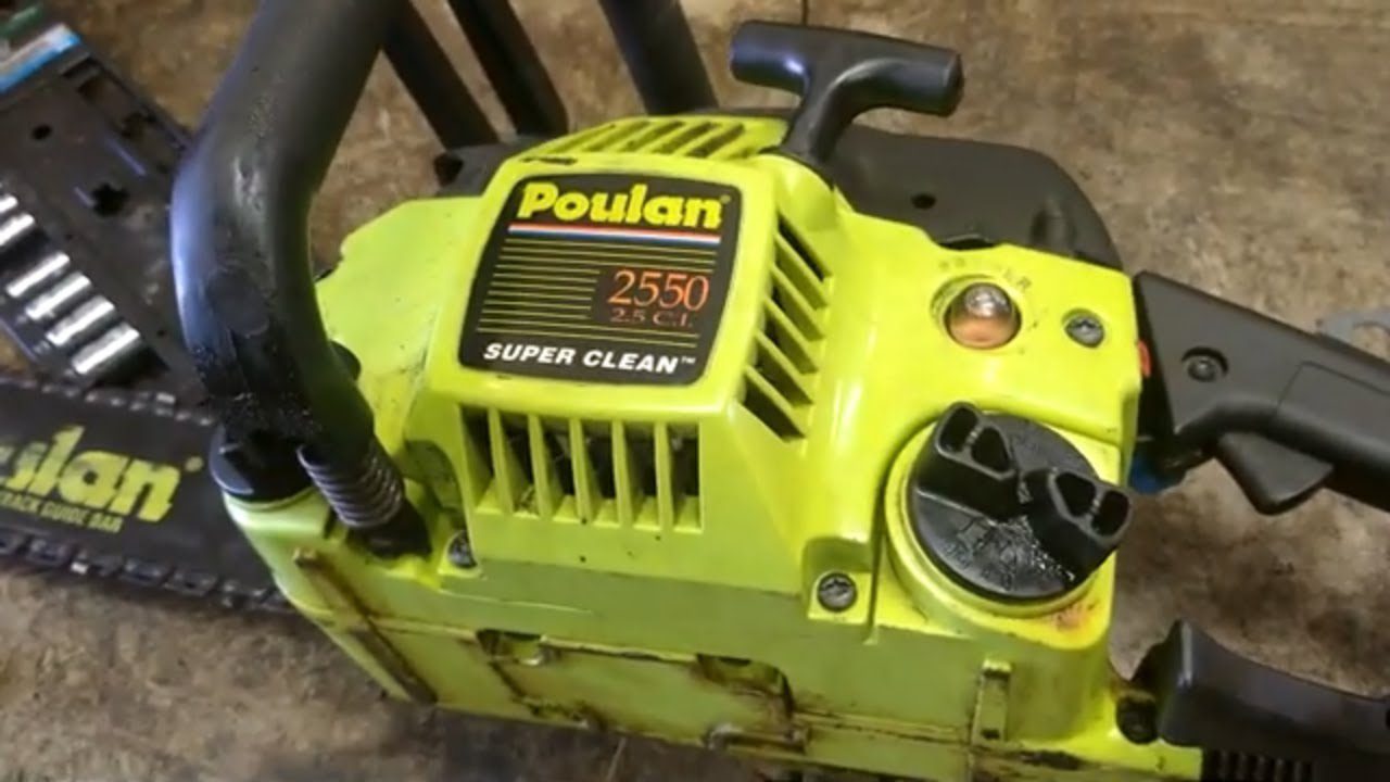 How to Set Carburetor on Poulan Chainsaw