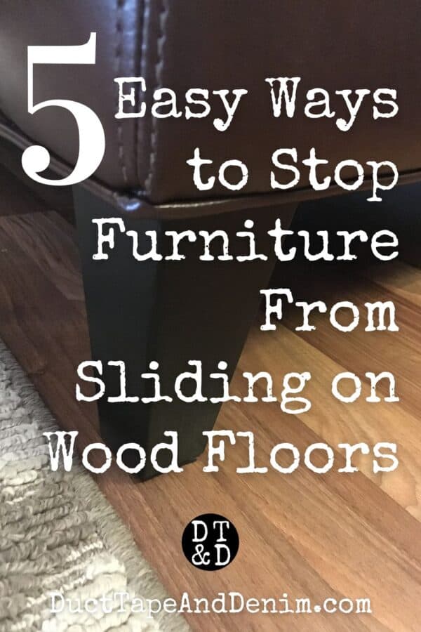 How to Stop Sofa from Sliding on Wood Floor