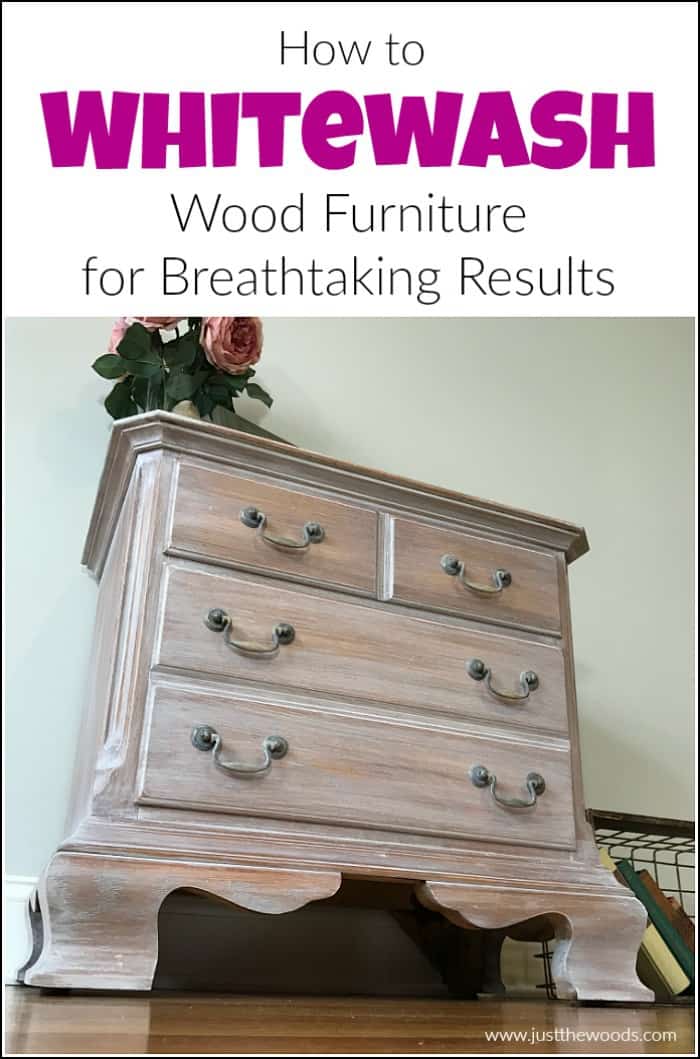 How to Whitewash Wood Furniture