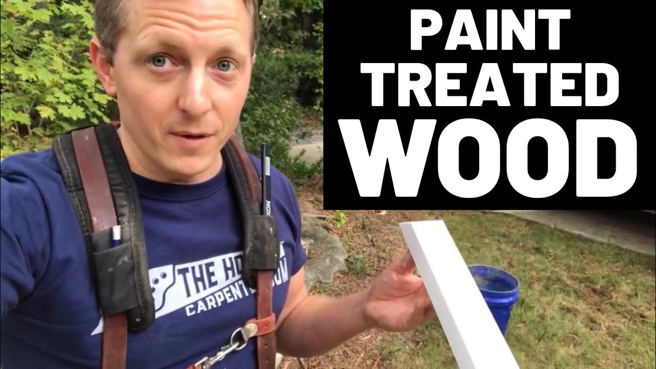 When Should You Paint Treated Wood