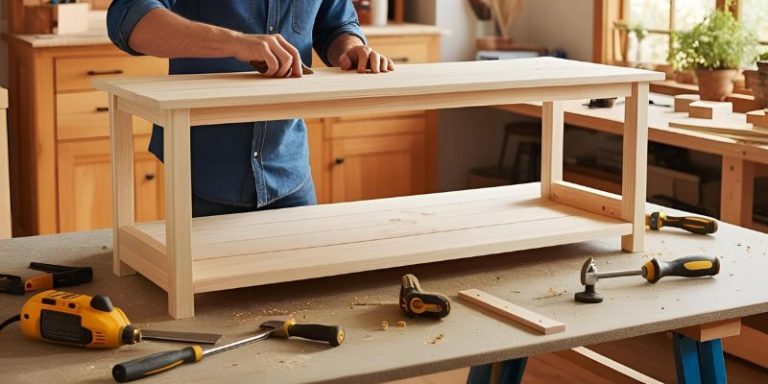 Create Your Own DIY Wood Desk Top