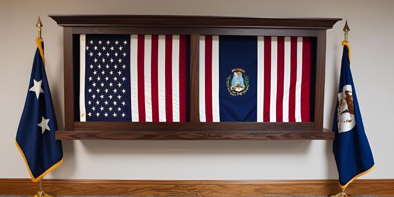 Creative Plans For A Flag Display Case