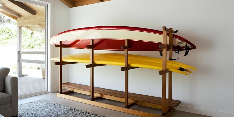 DIY Surfboard Rack