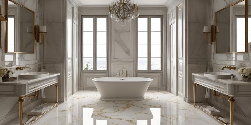 10 Classic Marble Floor Looks to Love