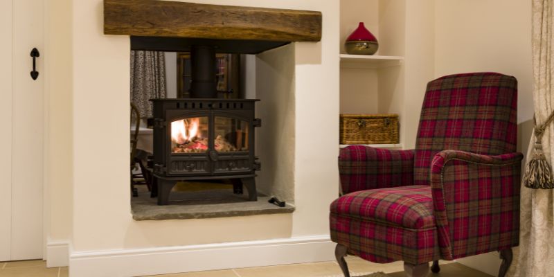8 Cozy Wood Stove Setups for Winter