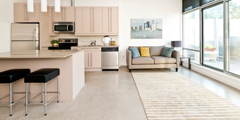 8 Modern Concrete Floor Looks to Consider