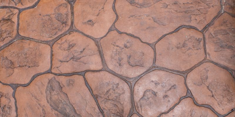 8 Stenciled Concrete Floor Patterns to Try