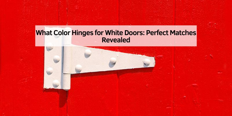 What Color Hinges for White Doors