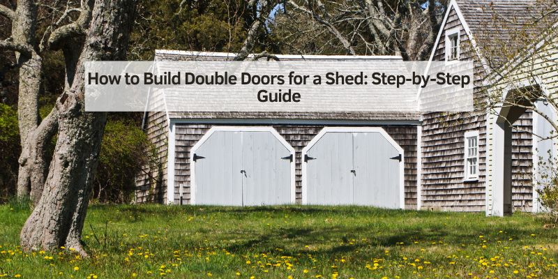 How to Build Double Doors for a Shed