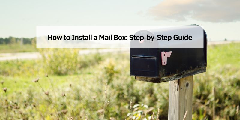 How to Install a Mail Box