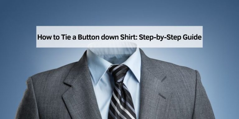 How to Tie a Button down Shirt