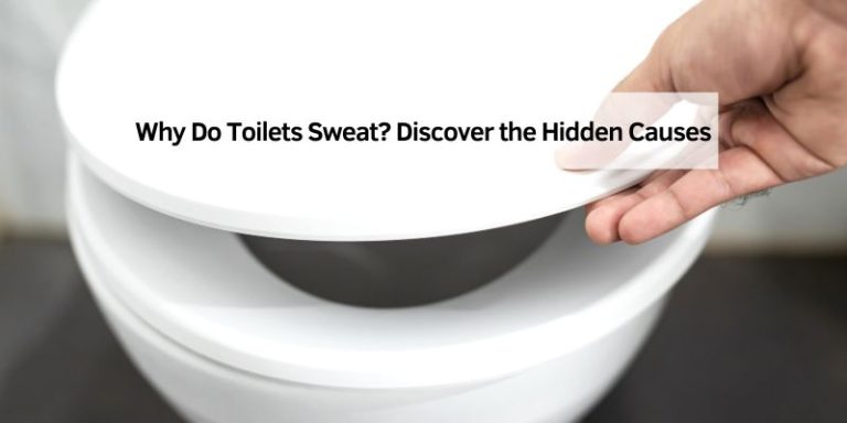 Why Do Toilets Sweat