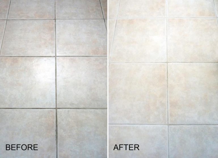 How to Clean Grout on Floor Tiles