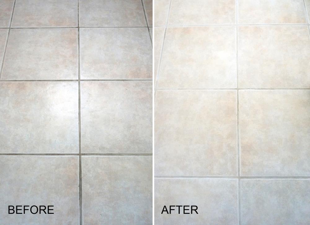 How to Clean Grout on Floor Tiles