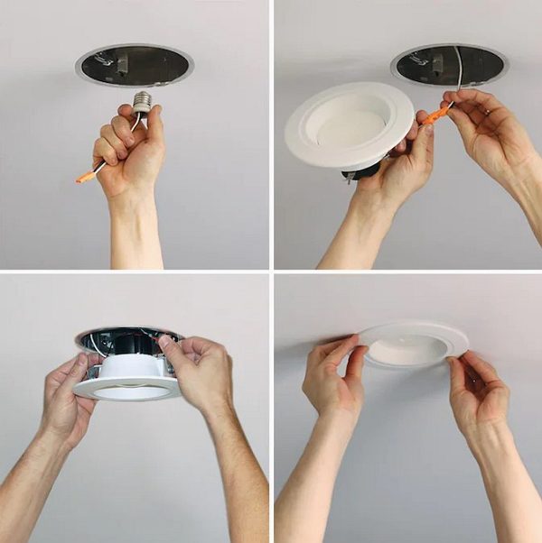 How to Install Canless Recessed Lighting