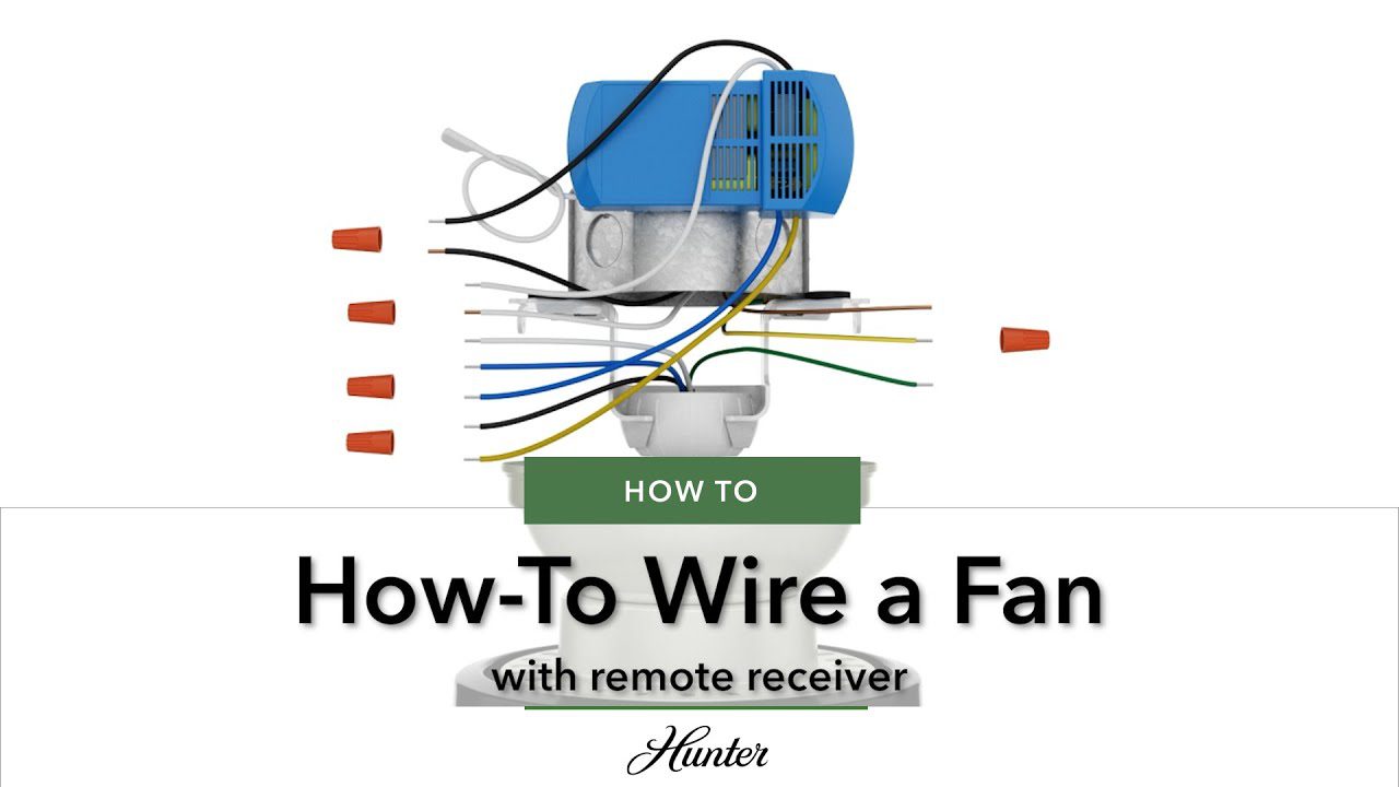 How to Install Ceiling Fan With Remote
