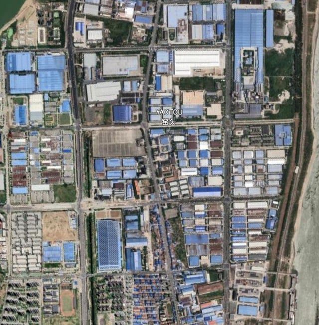 Why is China Putting Blue Tarps on Their Roofs