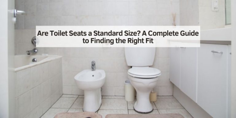 Are Toilet Seats a Standard Size