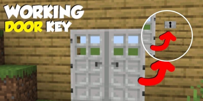 Basic Ways to Lock a Door Without Redstone