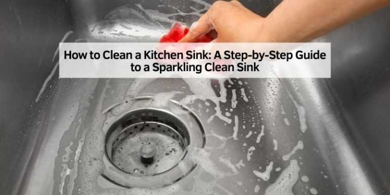 How to Clean a Kitchen Sink