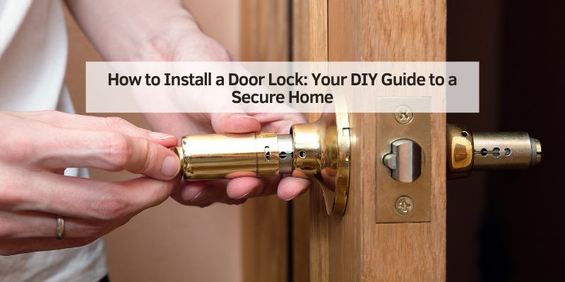 How to Install a Door Lock