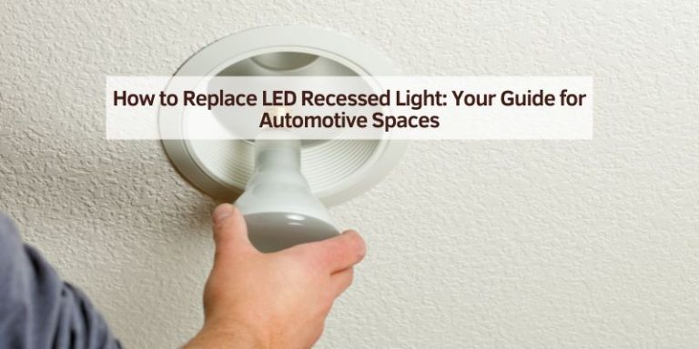 How to Replace LED Recessed Light