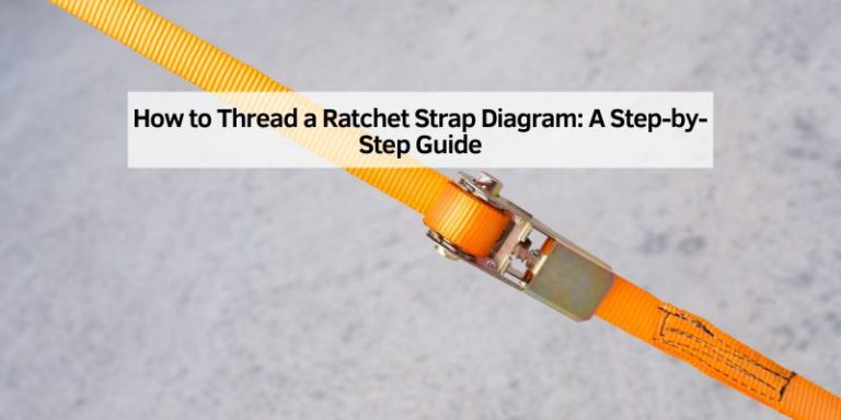 How to Thread a Ratchet Strap Diagram: A Step-by-Step Guide