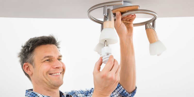 Preparing to Work on Your Ceiling Light