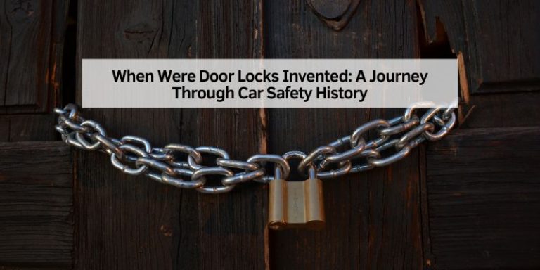 When Were Door Locks Invented