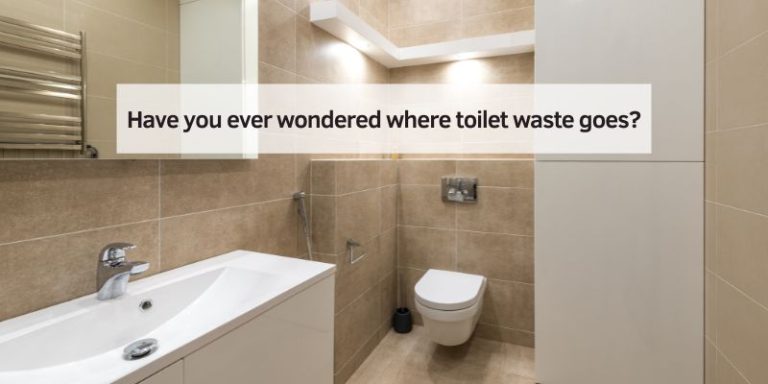 Have you ever wondered where toilet waste goes