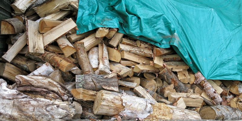 Why Use a Tarp for Firewood