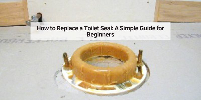 How to Replace a Toilet Seal