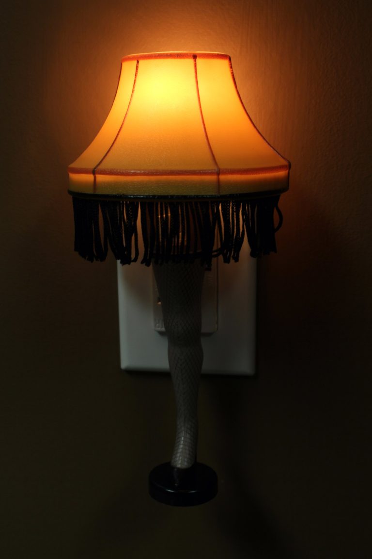 A Christmas Story Leg Lamp Night Light