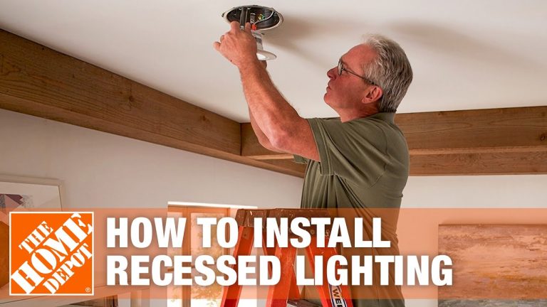 How to Fit Recessed Lights