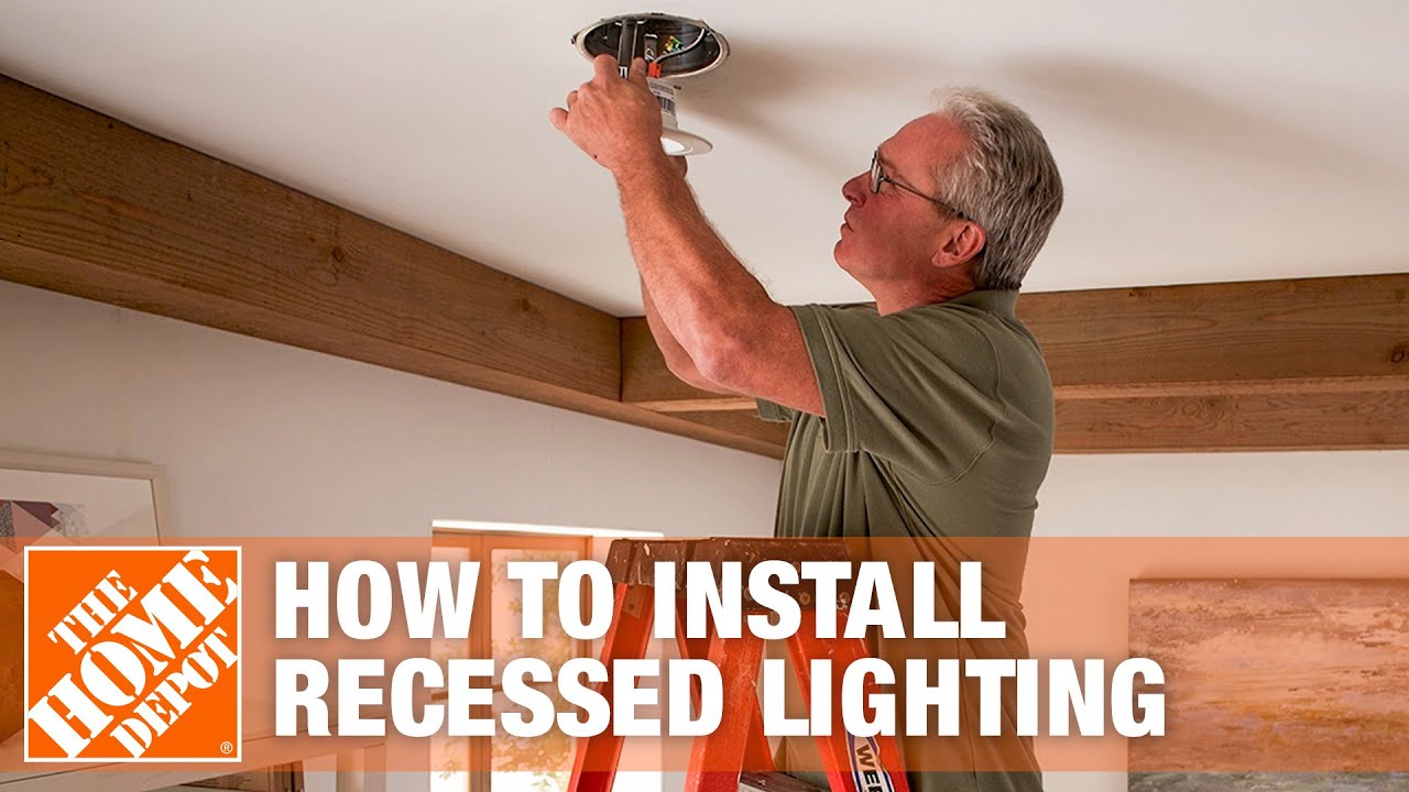 How to Fit Recessed Lights