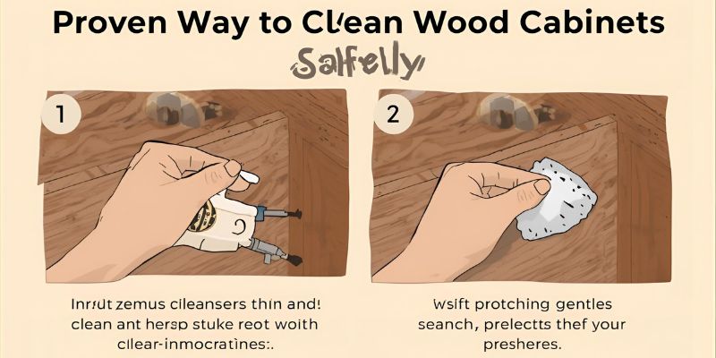 Proven Way to Clean Wood Cabinets Safely