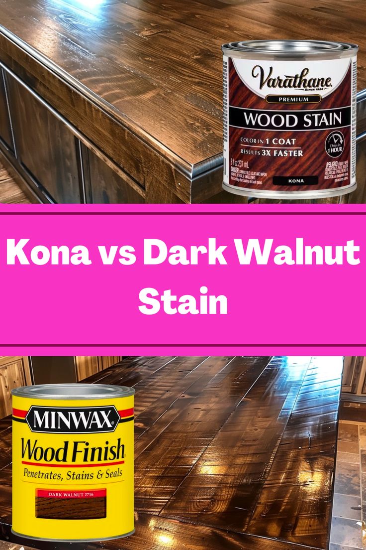 Kona Vs Dark Walnut