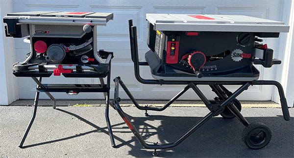 Sawstop Compact Vs Jobsite