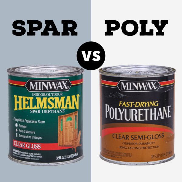 Spar Urethane Vs Polyurethane for Table Top