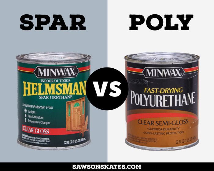 Spar Vs Polyurethane
