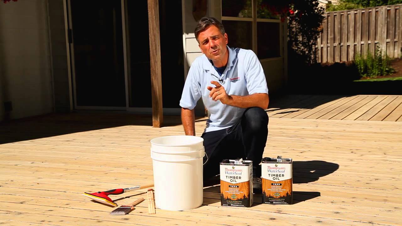 Thompson'S Water Seal Vs Timber Oil