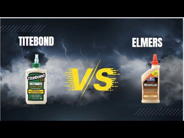 Titebond Vs Elmers Wood Glue
